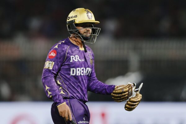 First Inning : केकेआर ने आरसीबी को दिया 175 रनों का लक्ष्य, नरेन-रहाणे की 100+ रनों की साझेदारी ने बिखेरा जलवा First Inning