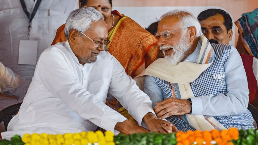 CM Nitish with PM Modi