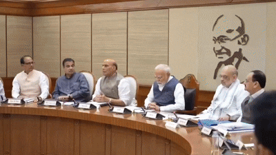 Modi Cabinet Meeting
