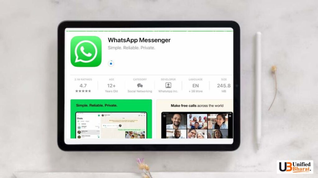 WhatsApp for iPad