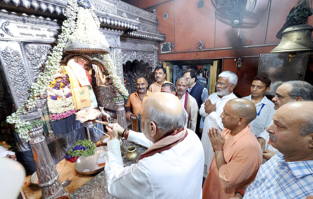 AMIT SHAH IN KASHI