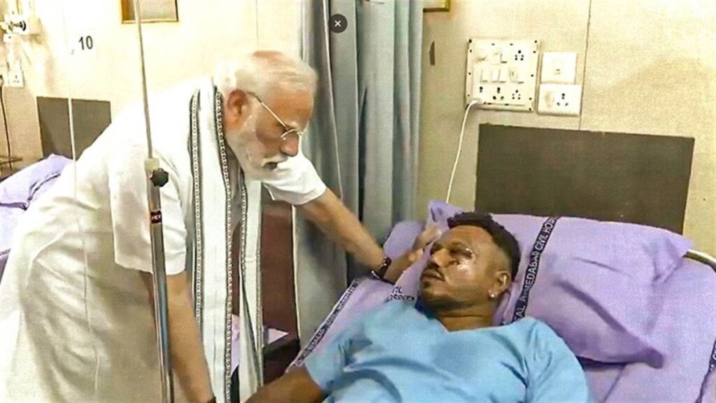 Ahmedabad Plane Crash - Viswas Kumar Ramesh - PM Modi