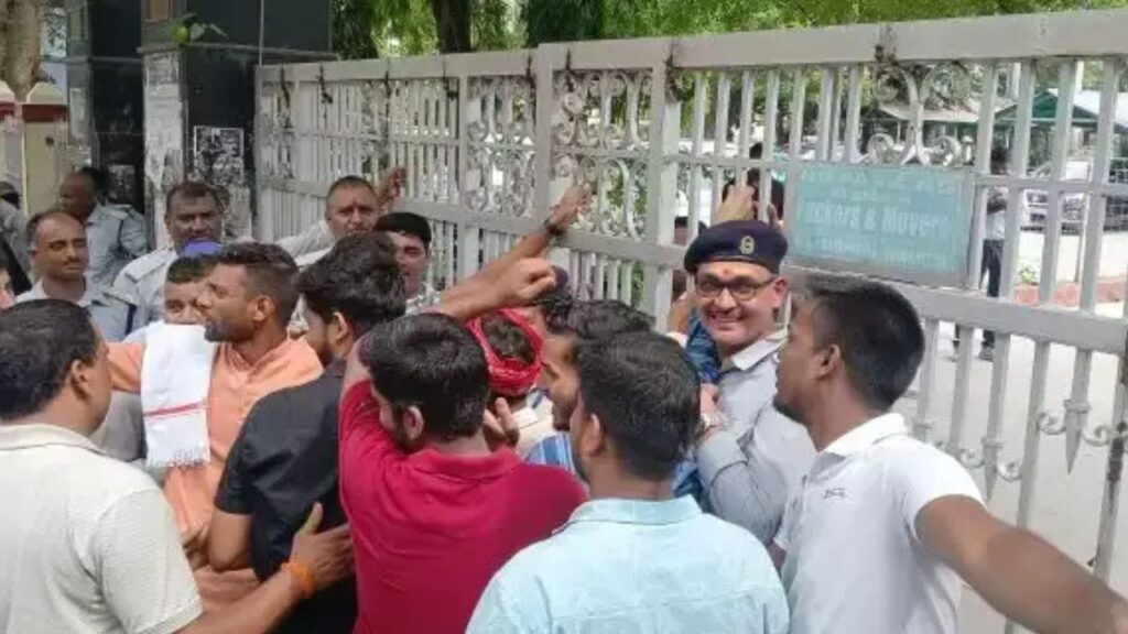 BHU PhD Student Protest