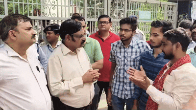 BHU PhD Student Protest