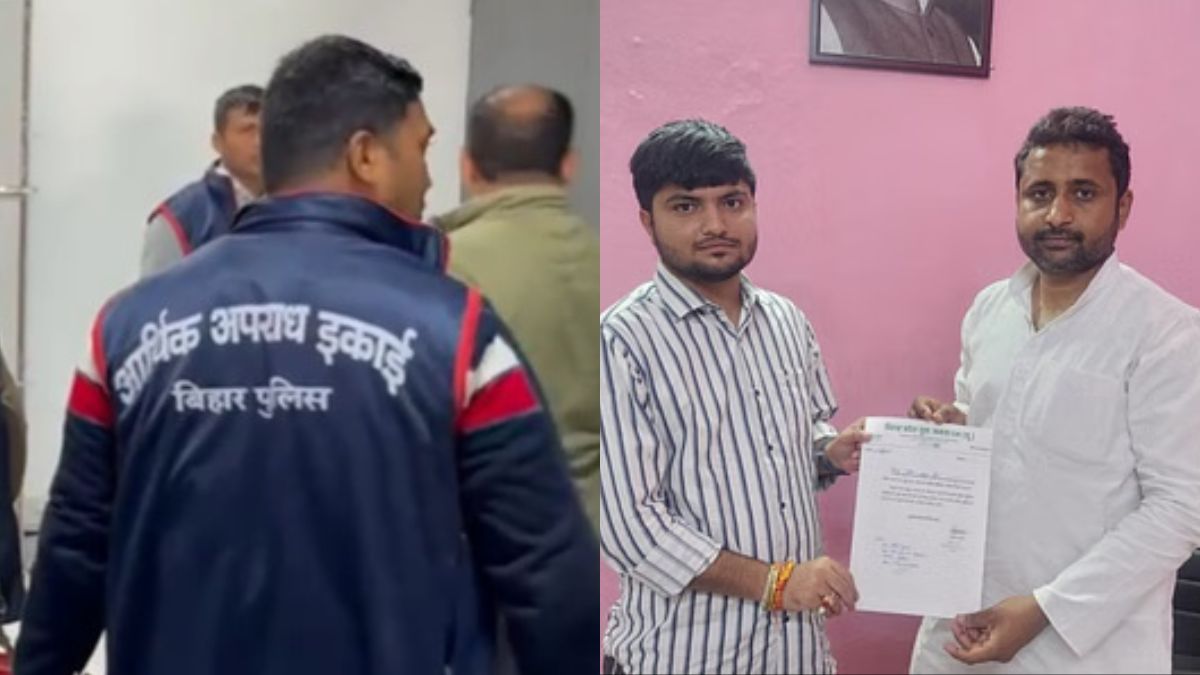 Bihar JDU party leader Harshit Mishra arrested by EOU