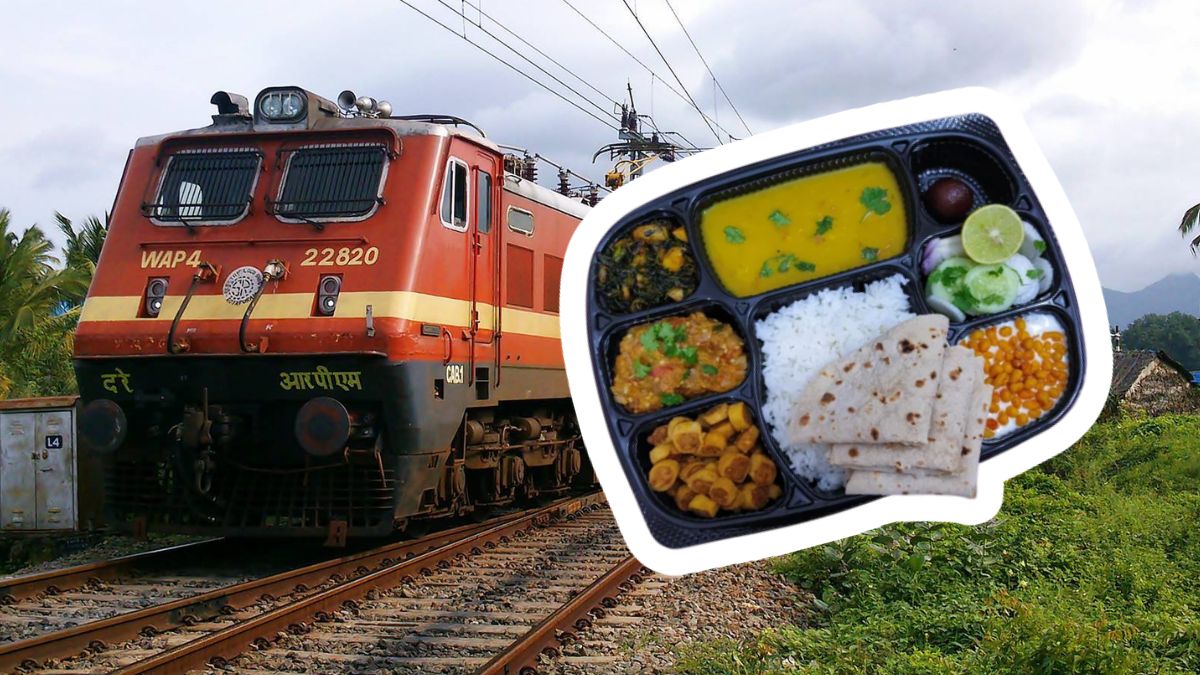 Get Nutritious Vegetarian Meals for Just ₹80 on Trains Indian Railways