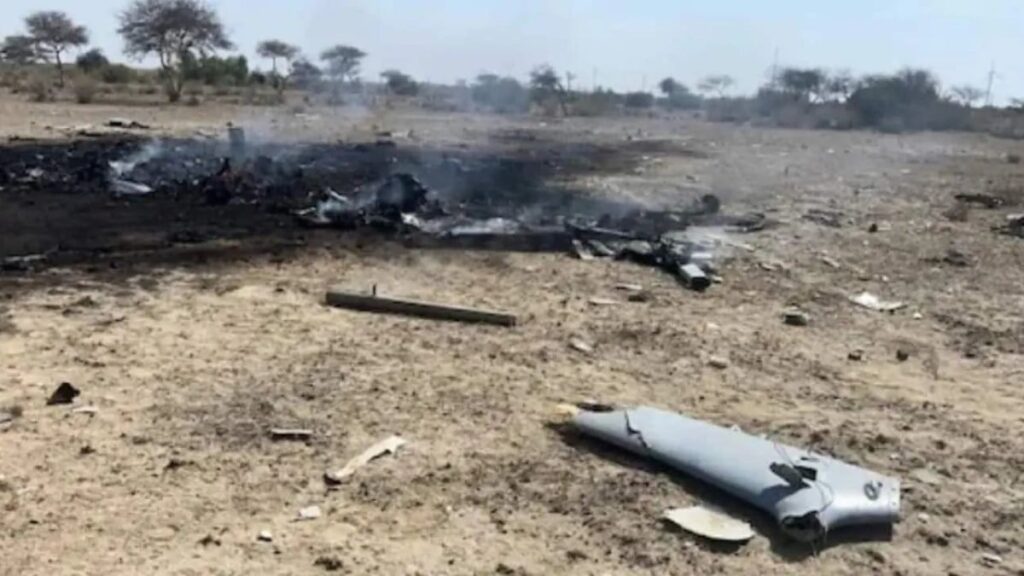 IAF Jaguar Fighter Jet Crash