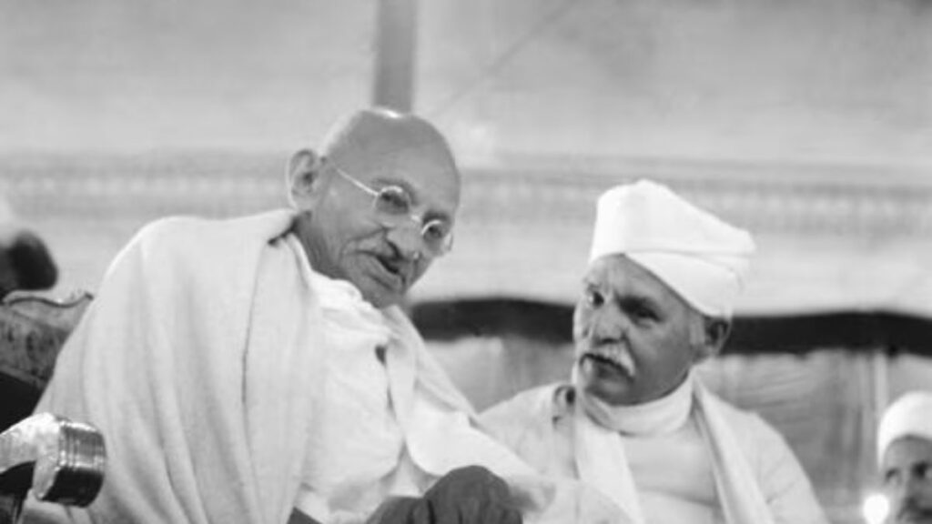 Mahatma Gandhi and Madan Mohan Malviya
