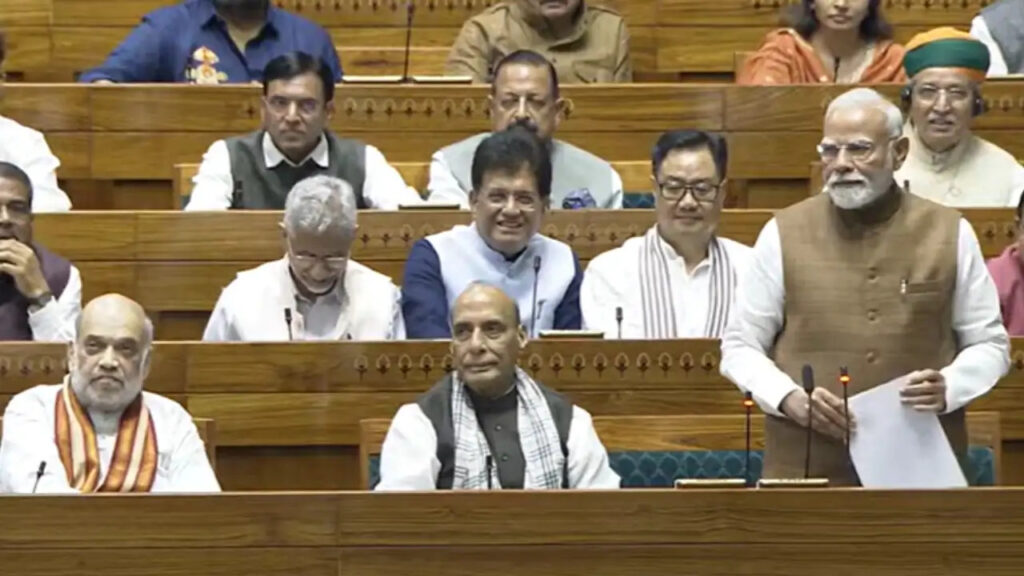 PM Modi in Lok Sabha Operation Sindoor (5)