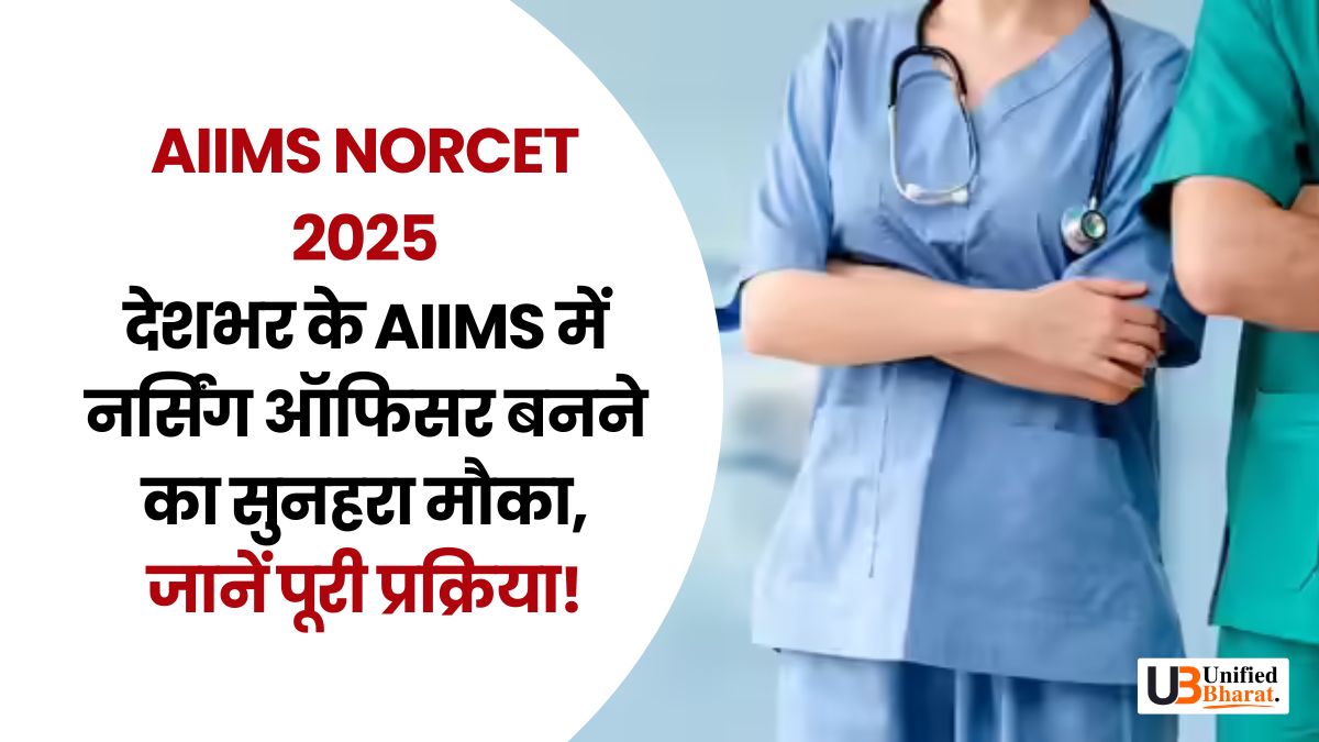 aiims-norcet-2025-nursing-officer-recruitment
