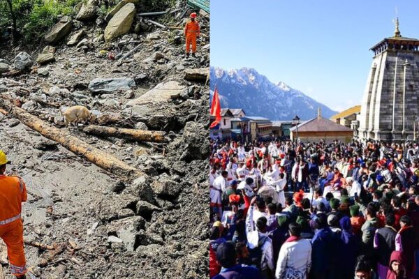 Uttarakhand: भारी बारिश के कारण रोकी गई चारधाम यात्रा! केदारनाथ मार्ग पर भूस्खलन, 40 श्रद्धालु सुरक्षित निकाले गए chardham-yatra-halted-heavy-rainfall-landslides