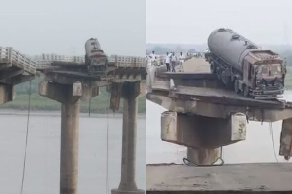 Gujarat Bridge Collapse Video: गुजरात के वडोदरा में अचानक टुटा ब्रिज, 3 की मौत, कई वाहन नदी में गिरे gujarat-vadodara-gambhira-bridge-collapse-3-dead