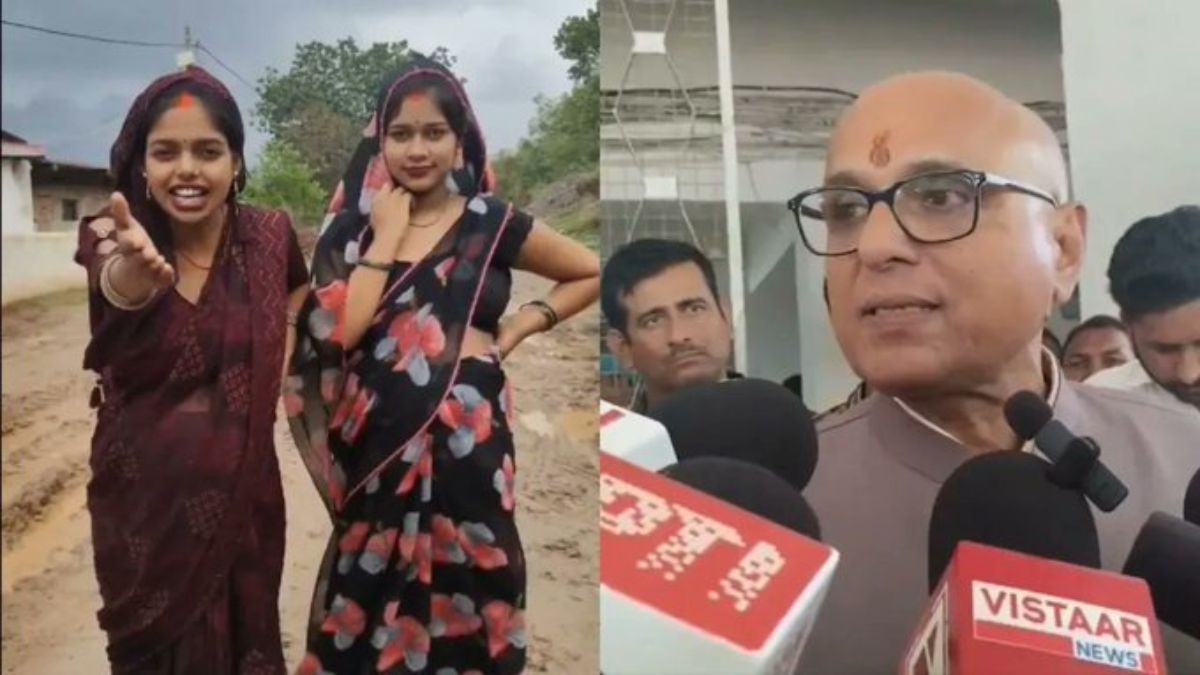 pregnant woman asks bjp mp for road repairs