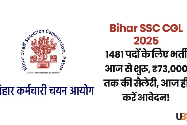 Bihar SSC CGL 2025