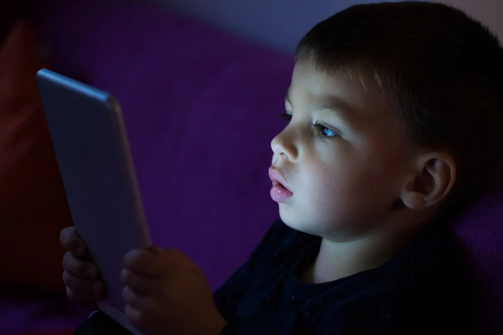 Blue Light Side Effect on Children