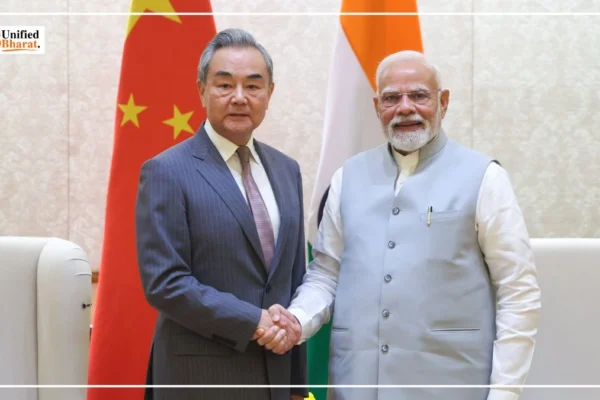 Chinese Foreign Minister Wang Yi calls-on PM Narendra Modi