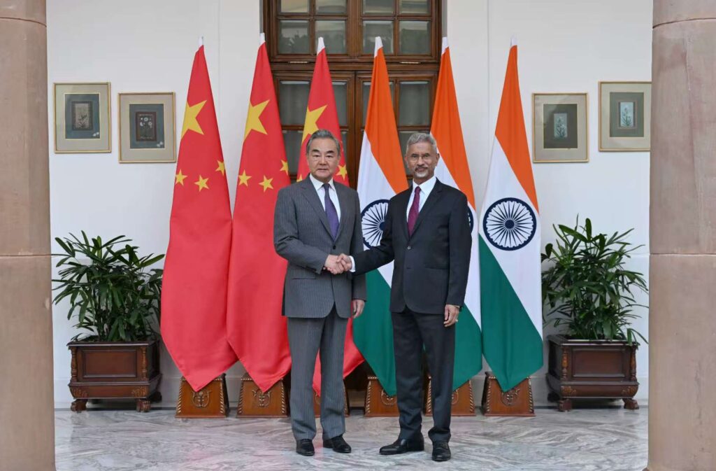 Chinese Foreign Minister Wang Yi calls-on S Jaishankar