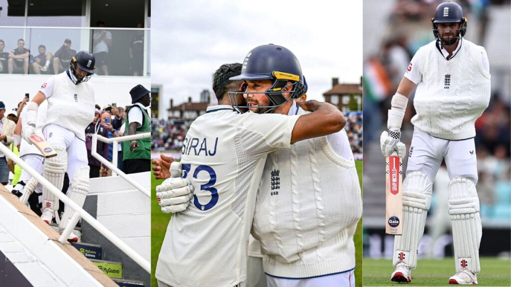 Chris Woakes in IND vs ENG Oval Test