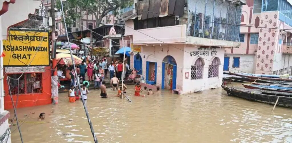 Ganga River Floods in Varanasi