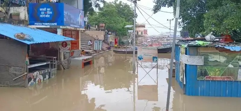 Ganga River Floods in Varanasi