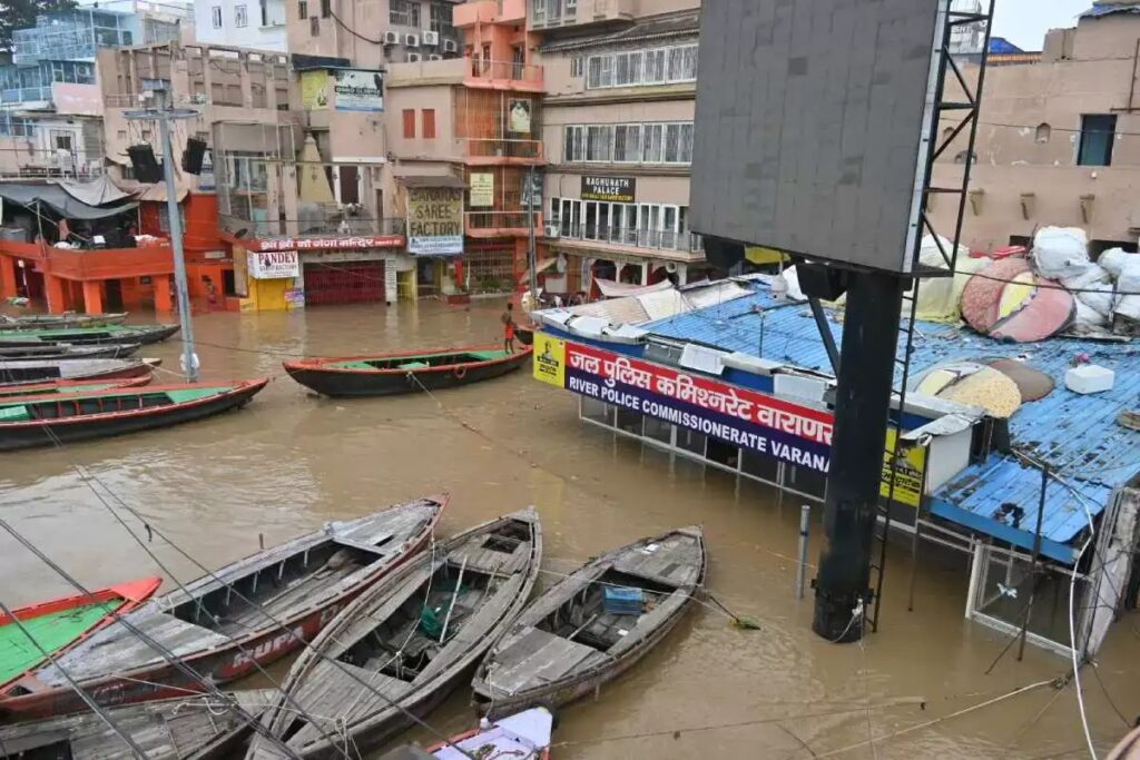 Ganga River Floods in Varanasi