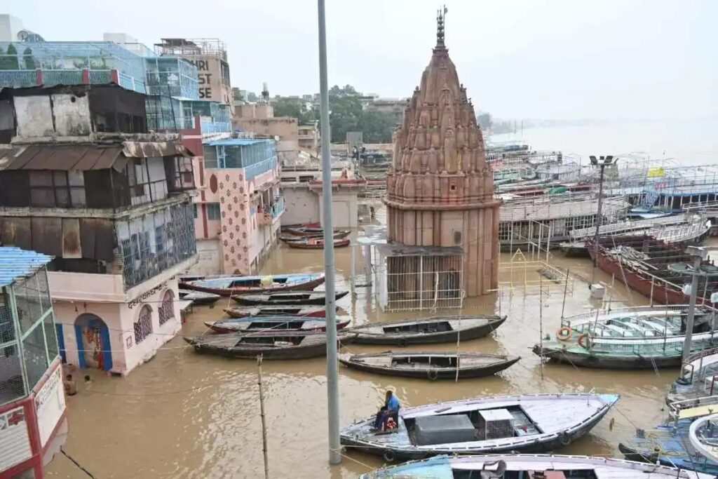 Ganga River Floods in Varanasi