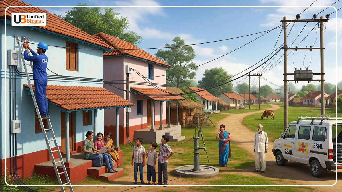 High-Speed Internet to Reach Every Block in UP BSNL Tasked with Transforming 415 Gram Panchayats