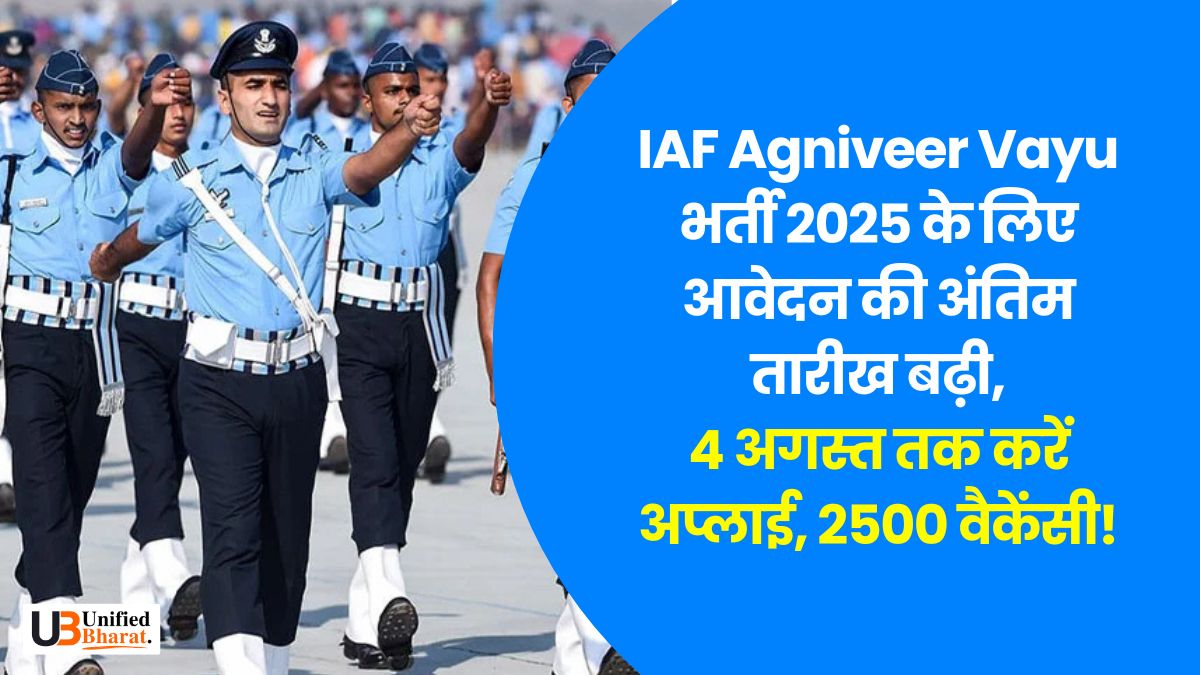 IAF Agniveer Vayu Recruitment 2025