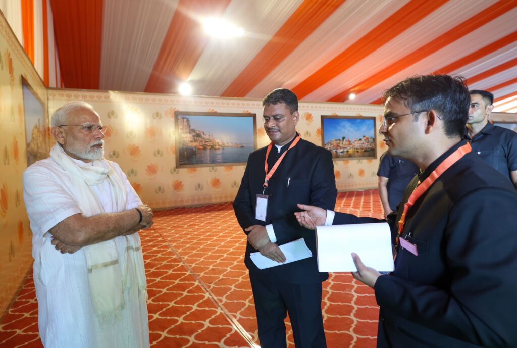 PM Modi in Varanasi