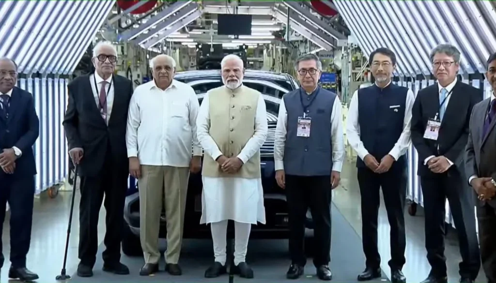 PM Narendra Modi; Maruti Electric Car E-Vitara Launch