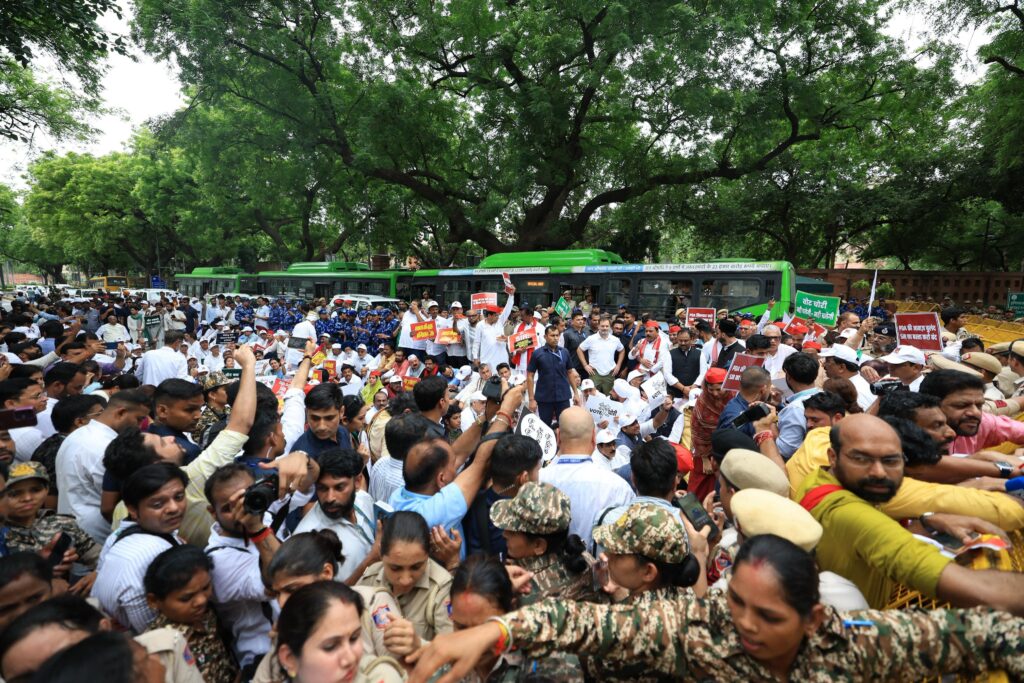SIR Oppostion Protest New Delhi