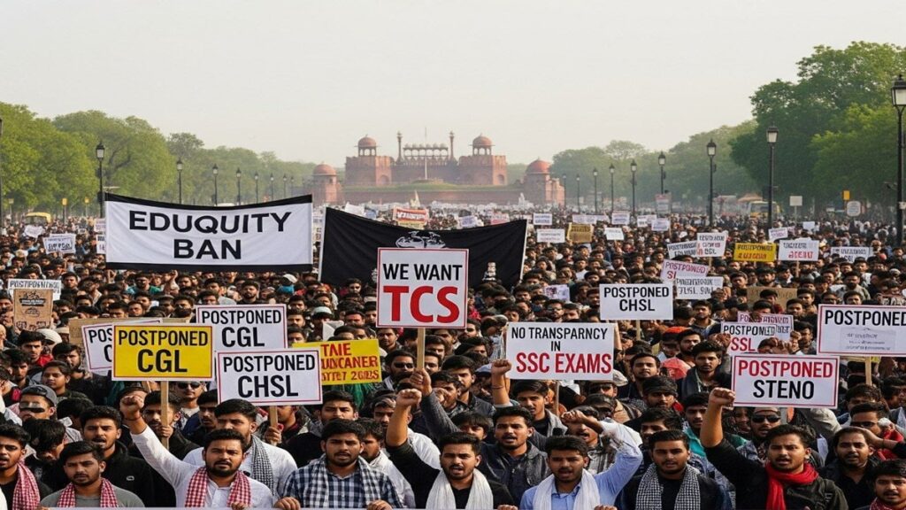 SSC Protest