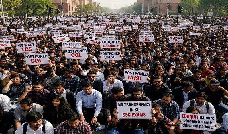 SSC Protest