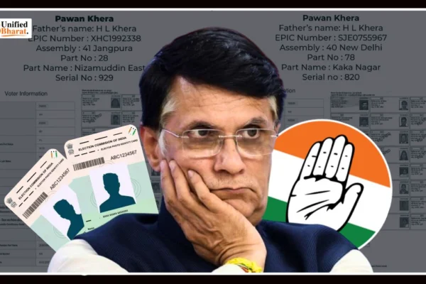 BJP Accuses Congress Leader Pawan Khera, Wife of Holding Dual Voter IDs