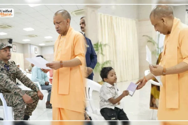 CM Yogi Listens to Public Grievances in Lucknow's Janata Darshan