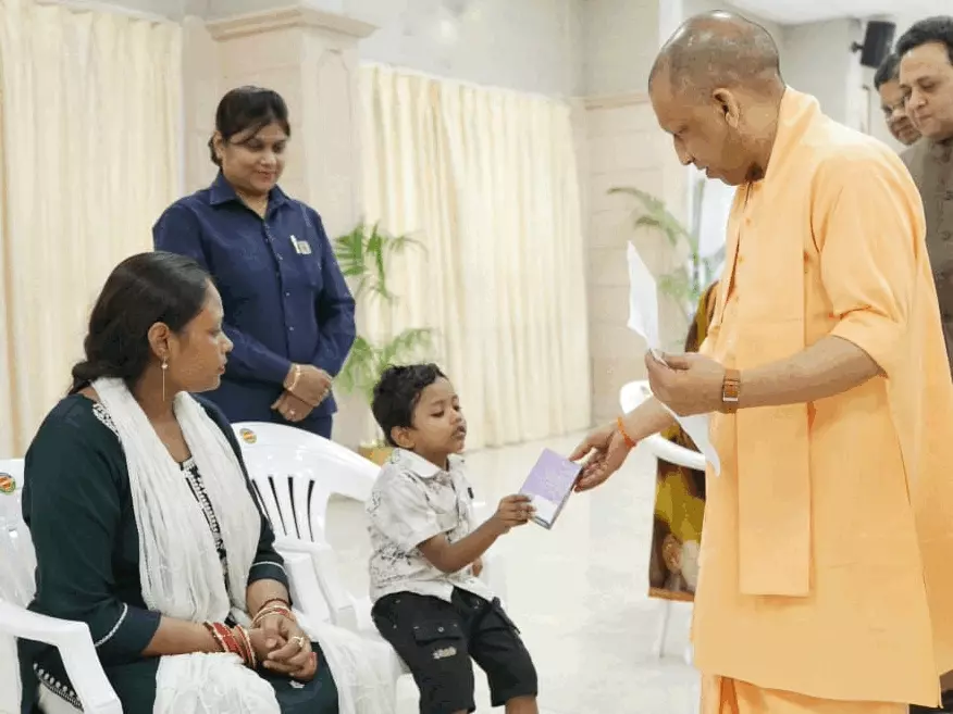 CM Yogi Listens to Public Grievances in Lucknow's Janata Darshan