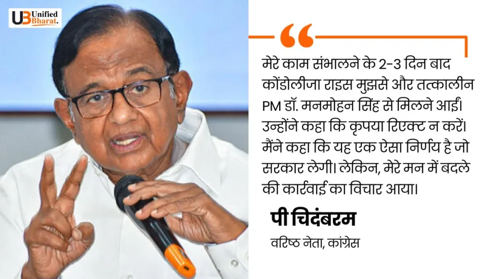 Chidambaram's Shocking 2611 Revelation