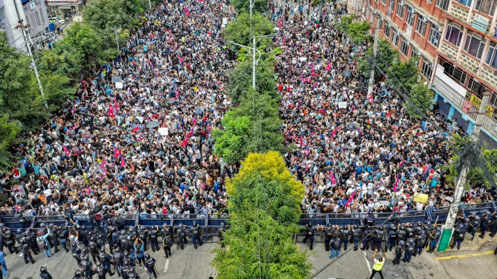 Gen Z Protest Nepal / Nepal PM KP Oli Resigns