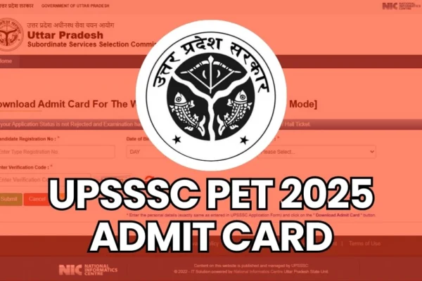 UPSSSC PET 2025