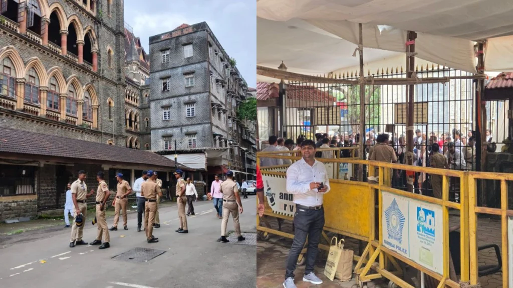 bombay high court bomb blast high alert