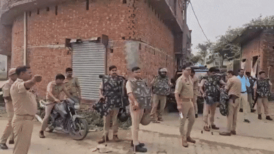 Bulldozer Action in Sambhal