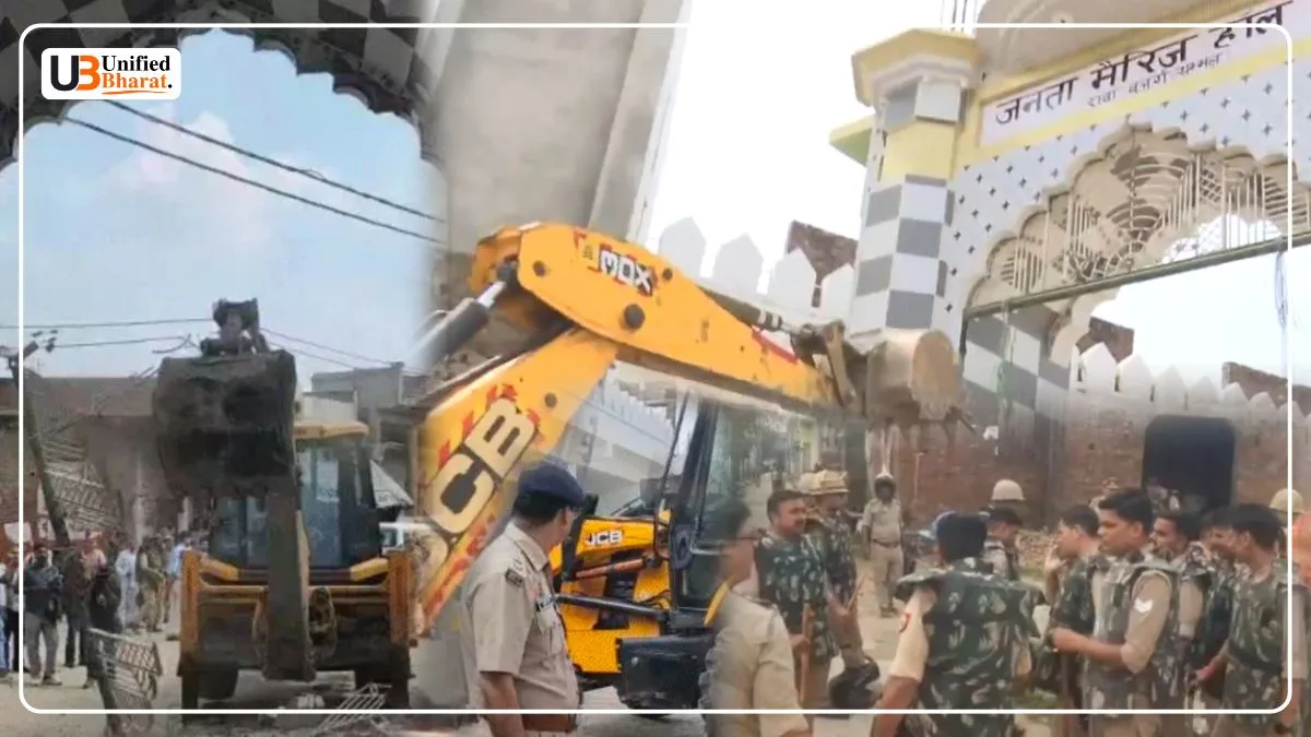 Bulldozer Action in Sambhal