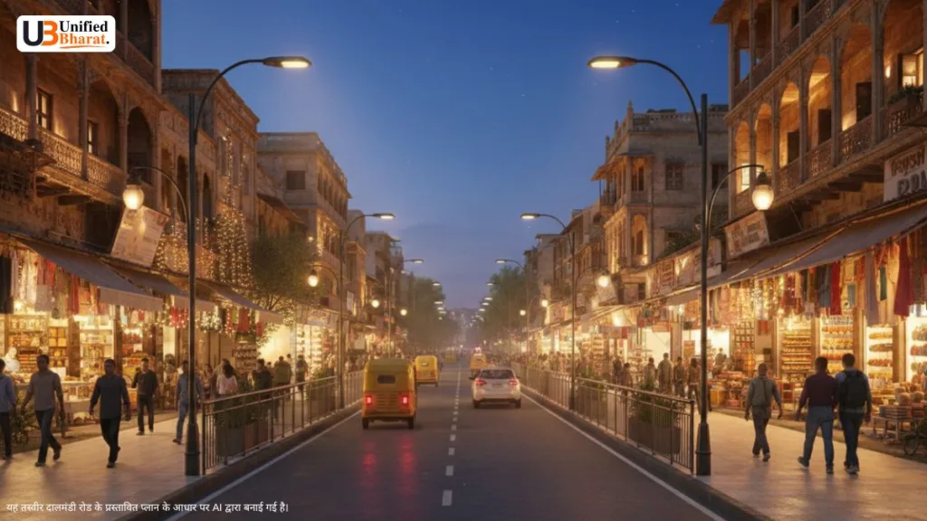 Dalmandi Road AI Generated by Unified Bharat