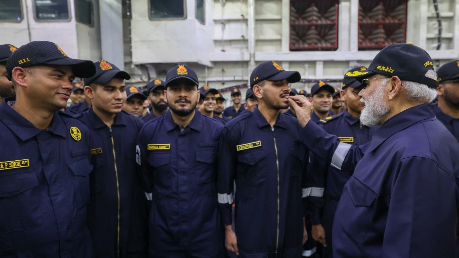 PM Modi Diwali on INS Vikrant