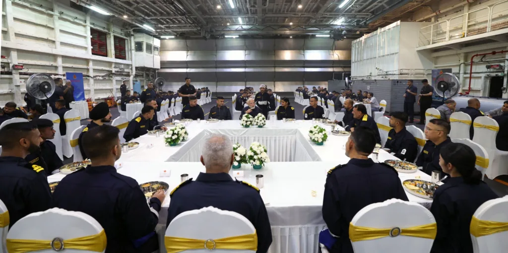 PM Modi Diwali on INS Vikrant