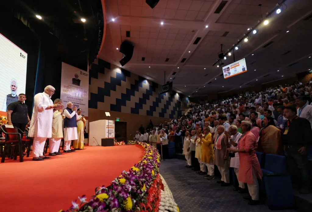 PM Modi Unveils ₹100 Coin with Bharat Mata for RSS 100th Year