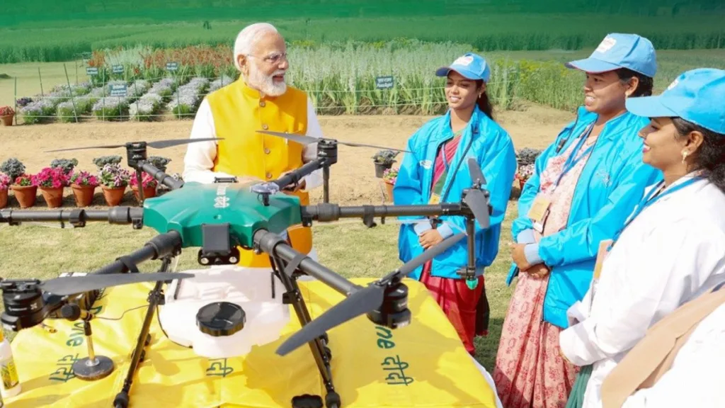 PM Modi with Farmers