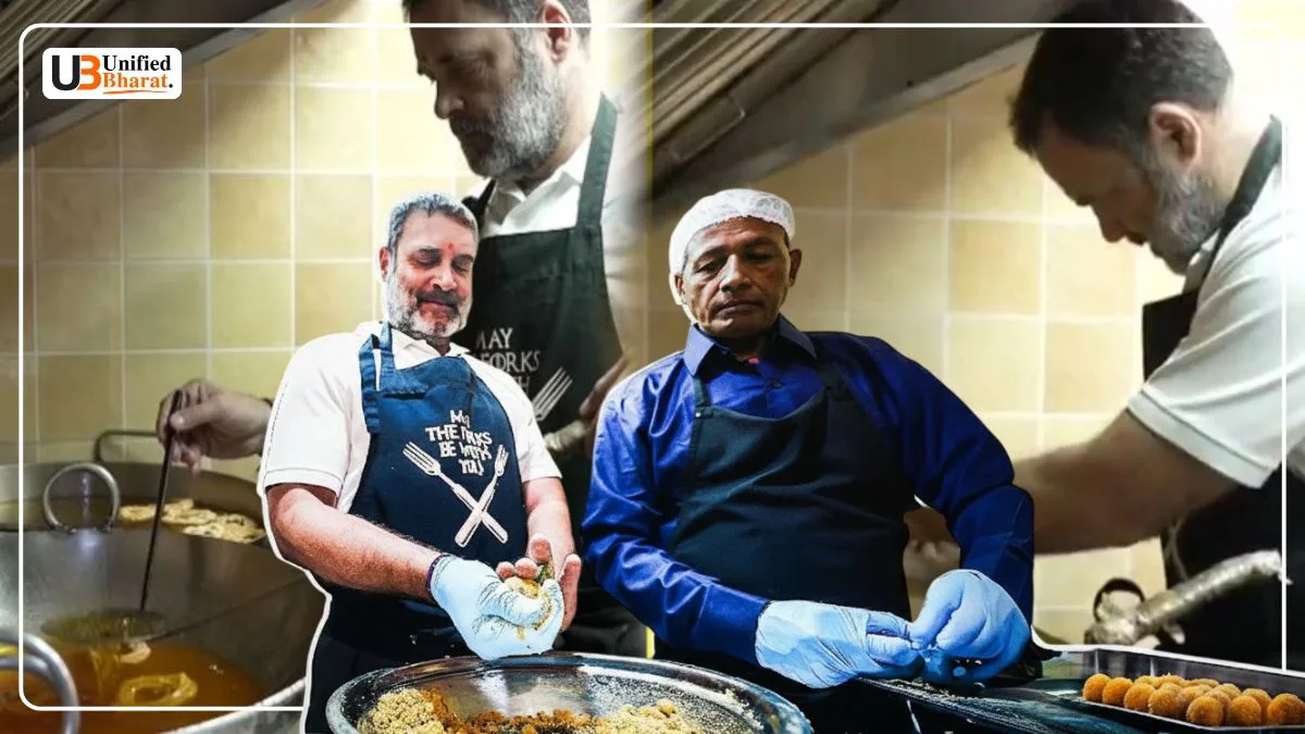 Rahul Gandhi Makes Imarti & Laddu in Old Delhi for Diwali