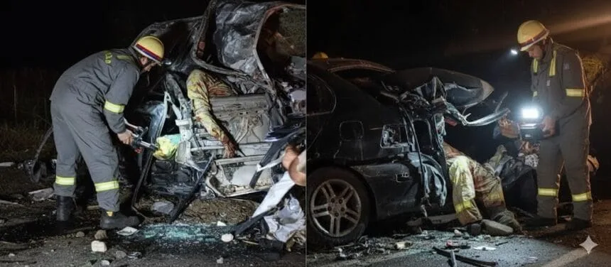 Tragic Bareilly Crash 3 Dead, 10 Injured in Bus-Van Collision